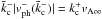 Mathematical equation: \hbox{$\bar{k}_{\rm c}^- |\vph^-(\bar{k}_{\rm c}^-)| = k_{\rm c}^+ \vainf$}