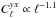 Mathematical equation: \hbox{$C^{yx}_\ell \propto \ell^{-1.1}$}