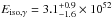 Mathematical equation: \hbox{$E_{\rm iso,\gamma}=3.1^{+0.9}_{-1.6} \times 10^{52}$}