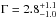 Mathematical equation: \hbox{$\Gamma=2.8_{-1.0}^{+1.1}$}