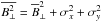Mathematical equation: \hbox{$\overline{B^2_\perp} = \overline B^2_\perp + \sigma^2_x + \sigma^2_y $}