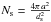Mathematical equation: \hbox{$N_{\rm s}=\frac{4\pi\, a^{2}}{d_{\mathrm{s}}^{2}}$}