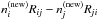 Mathematical equation: \hbox{$\smash{\ninew\Rij-\njnew\Rji}$}