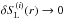 Mathematical equation: \hbox{$\delta \SL^{(i)}(r) \rightarrow 0$}