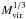 Mathematical equation: \hbox{$\mvir^{1/3}$}
