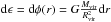 Mathematical equation: \hbox{${\rm d}\ep={\rm d}\phi(r)=G \frac{\mvir}{\rvir^2}{\rm d}r$}