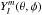Mathematical equation: \hbox{$Y^m_l(\theta,\phi)$}