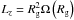 Mathematical equation: \hbox{$L_z=\Rg^2\Omega\left(\Rg\right)$}