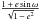 Mathematical equation: \hbox{$\frac{1\,+\,e\sin\omega}{\sqrt{1\,-\,e^2}}$}
