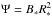 Mathematical equation: \hbox{$\Psi=B_* R_*^2$}