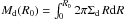 Mathematical equation: \hbox{$M_{\rm d}(R_0)=\int_0^{R_0} 2 \pi \Sigma_{\rm d}\,R{\rm d}R$}