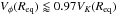 Mathematical equation: \hbox{$V_{\phi}(R_{{\rm eq}})\lessapprox 0.97 V_K(R_{{\rm eq}})$}
