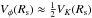 Mathematical equation: \hbox{$V_{\phi}(R_{\rm s})\approx\frac{1}{2}V_K(R_{\rm s})$}