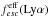 Mathematical equation: \hbox{$f_{esc}^{\rm eff}(\rm Ly\alpha)$}