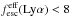 Mathematical equation: \hbox{$f_{\rm esc}^{\rm eff}(\rm Ly\alpha)<8$}