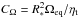 Mathematical equation: \hbox{$C_\Omega = {R_\ast^2 \Omega_{\rm eq}}/{\eT}$}