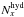 \hbox{$N^{\rm hyd}_x$}