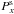 \hbox{$P^{\rm s}_x$}