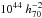 \hbox{$10^{44}~ h_{70}^{-2}$}