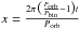 \hbox{$x=\frac{2 \pi \, \big(\frac{P_{\rm orb}}{P_{\rm bin}}-1\big) t}{P_{\rm orb}}$}