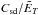 \hbox{$\csd/\tE_T$}