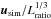 \hbox{${\bm u}_{\rm sim}/L_{\rm ratio}^{1/3}$}