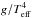 \hbox{$g/T^4_\mathrm{eff}$}