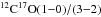 \hbox{$\Istp{12}{17}(1{-}0)/(3{-}2)$}