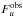 \hbox{$F_u^{\rm obs}$}