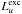 \hbox{$L_u^{\rm exc}$}
