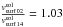\hbox{${ v_{\rm surf\,02}^{\rm sol}\over v_{\rm surf\,14}^{\rm sol}}=1.03$}