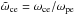 \hbox{$\tilde{\omega}_\mathrm{ce} = \omega_\mathrm{ce}/\omega_\mathrm{pe}$}