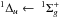 \hbox{$^{1}\Delta_{u} \leftarrow~^{1}\Sigma^{+}_{g}$}