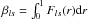 \hbox{$\beta_{ls}=\int_0^{1} F_{ls}(r)\dd r$}