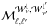 Mathematical equation: \hbox{$\cal{M}_{\ell,\ell^{\prime}}^{W_{\nu}^{b},W_{\nu^{\prime}}^{b^{\prime}}}$}