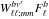 Mathematical equation: \hbox{$W^{b \nu'}_{\ell\ell;mm}F^b_\ell$}