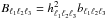 Mathematical equation: \hbox{$B_{\ell _1 \ell _2 \ell _3} = h^2_{\ell _1 \ell _2 \ell _3} b_{\ell _1 \ell _2 \ell _3}$}