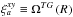 Mathematical equation: \hbox{$\xi_a^{xy} \equiv \Omega^{{TG}}\left(R\right)$}