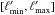 Mathematical equation: \hbox{$[\lmin',\lmax']$}
