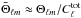 Mathematical equation: \hbox{$\bar{\Theta}_{\ell m} \approx \Theta_{\ell m} / C^{\rm tot}_{\ell}$}