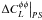 Mathematical equation: \hbox{$\left. \Delta{C}_L^{\phi\phi} \right|_{\sc{PS}}$}