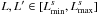 Mathematical equation: \hbox{$\elp, {\elp}' \in [\elp_{\rm min}^s, \elp_{\rm max}^s]$}