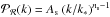 Mathematical equation: \hbox{$\mathcal{P_R}(k)=A_{\mathrm s}~(k/k_*)^{n_{\mathrm s}-1}$}