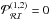 Mathematical equation: \hbox{$\mathcal{P}_\mathcal{RI}^{(1,2)}=0$}