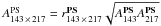 Mathematical equation: \hbox{$A_{143\,\times\,217}^{{\rm PS}} = r_{143\,\times\,217}^{{\rm \mathbf{PS}}}\sqrt{A_{143}^{{\rm \mathbf{PS}}}A_{217}^{{\rm \mathbf{PS}}}}$}