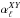 Mathematical equation: \hbox{$\alpha_{\ell}^{XY}$}