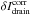 Mathematical equation: \hbox{$\delta I_{\rm drain}^{\rm corr}$}