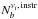 \hbox{$N^{\nu_i,\,{\rm instr}}_b$}