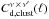 \hbox{$C_{{\rm d, clust}}^{\nu \,\times\, \nu^\prime}(\ell)$}