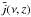 \hbox{$\bar{j}(\nu,z)$}